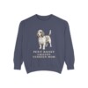 petit-basset-griffon-vendeen-sweatshirt-mom-denim-1 Petit Basset Griffon Vendeen Mom Sweatshirt, Denim, front view