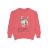 petit-basset-griffon-vendeen-sweatshirt-mom-watermelon-1 Petit Basset Griffon Vendeen Mom Sweatshirt, Watermelon, front view