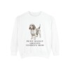 petit-basset-griffon-vendeen-sweatshirt-mom-white-1 Petit Basset Griffon Vendeen Mom Sweatshirt, White, front view
