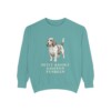 Petit Basset Griffon Vendeen Sweatshirt, Seafoam, front view