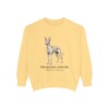 Pharaoh Hound Latin Sweatshirt, Butter, front view