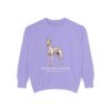 Pharaoh Hound Latin Sweatshirt, Violet, front view