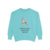 Pharaoh Hound Mom Sweatshirt, Chalky Mint, front view