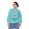 Pharaoh Hound Mom Sweatshirt, Chalky Mint, person 2 front