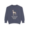 Pharaoh Hound Mom Sweatshirt, Denim, front view