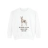 Pharaoh Hound Mom Sweatshirt, White, front view