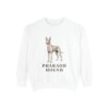 Pharaoh Hound Sweatshirt, White, front view