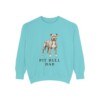 Pit Bull Dad Sweatshirt, Chalky Mint, front view
