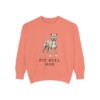 Pit Bull Dad Sweatshirt, Terracotta, front view