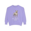 Pit Bull Dad Sweatshirt, Violet, front view