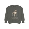 pit-bull-sweatshirt-humor-pepper Pit Bull Humor Sweatshirt, Pepper, front view