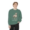 Pit Bull Sweatshirt, Light Green, person 1 front
