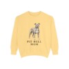 Pit Bull Mom Sweatshirt, Butter, front view