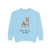Pit Bull Mom Sweatshirt, Chambray, front view