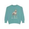 Pit Bull Sweatshirt, Seafoam, front view