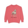 Pit Bull Sweatshirt, Watermelon, front view