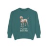 Plott Hound Sweatshirt, Blue Spruce, front view