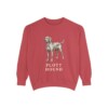 Plott Hound Sweatshirt, Crimson, front view