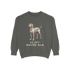 Plott Hound Dad Sweatshirt, Pepper, front view