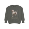 Plott Hound Latin Sweatshirt, Pepper, front view