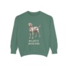 Plott Hound Sweatshirt, Light Green, front view