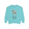 Plott Hound Mom Sweatshirt, Chalky Mint, front view