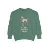 Plott Hound Mom Sweatshirt, Light Green, front view