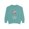 Plott Hound Mom Sweatshirt, Seafoam, front view