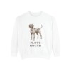 Plott Hound Sweatshirt, White, front view