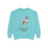 Pointer Dad Sweatshirt, Chalky Mint, front view