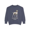 Pointer Dad Sweatshirt, Denim, front view