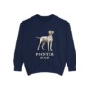 Pointer Dad Sweatshirt, True Navy, front view
