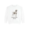 Pointer Dad Sweatshirt, White, front view
