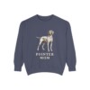 Pointer Mom Sweatshirt, Denim, front view