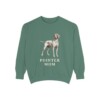 Pointer Mom Sweatshirt, Light Green, front view