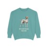 Pointer Mom Sweatshirt, Seafoam, front view