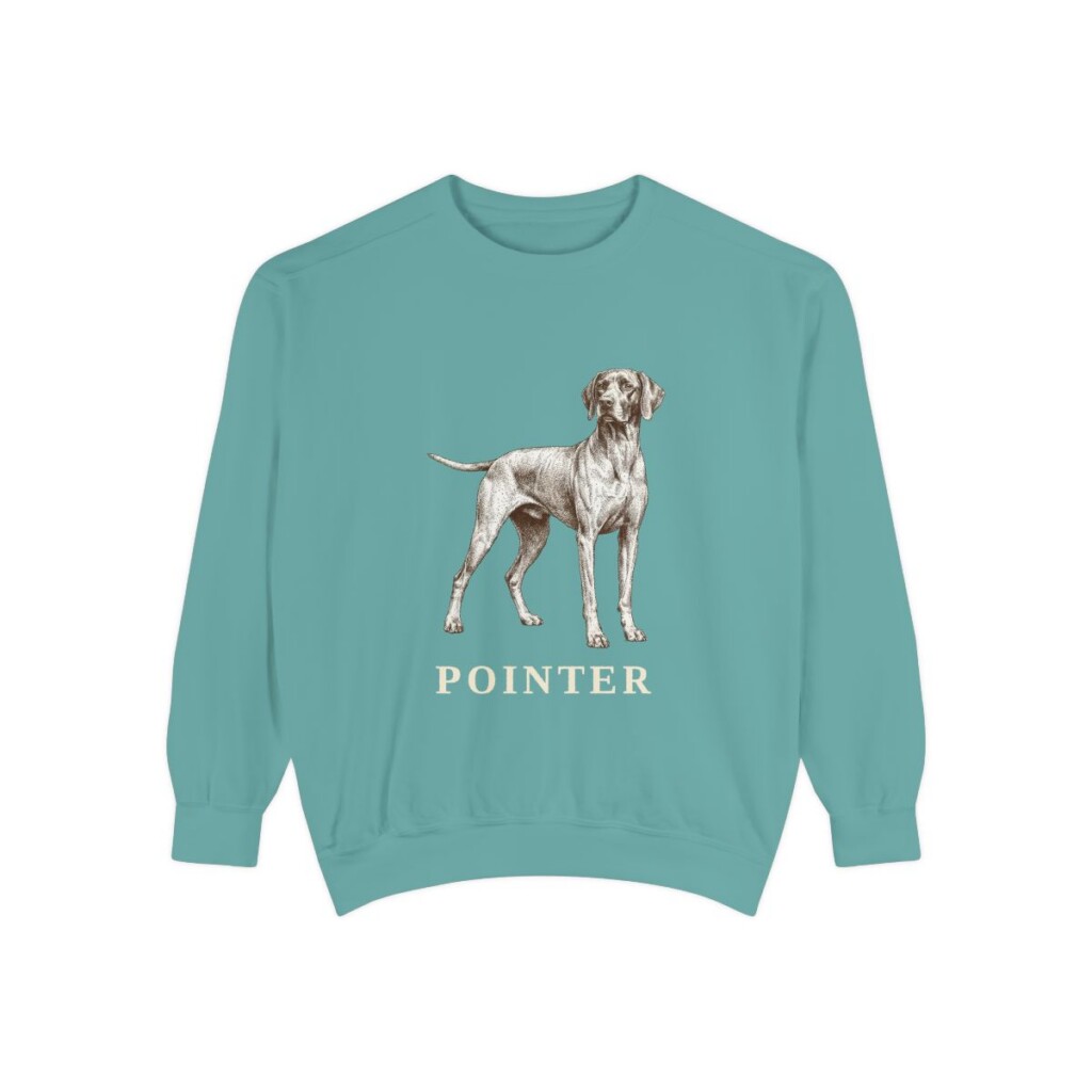 Pointer Sweatshirt, Seafoam, front view