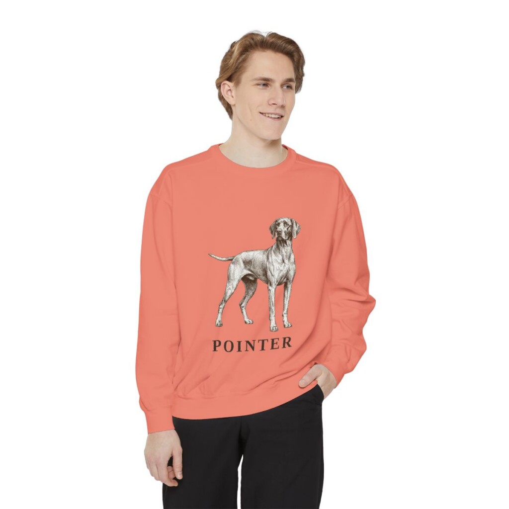 Pointer Sweatshirt, Terracotta, person 1 front