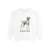 Pointer Sweatshirt, White, front view