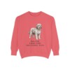 Polish Lowland Sheepdog Dad Sweatshirt, Watermelon, front view