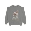 Polish Lowland Sheepdog Sweatshirt, Grey, front view
