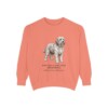 polish-lowland-sheepdog-sweatshirt-latin-terracotta Polish Lowland Sheepdog Latin Sweatshirt, Terracotta, front view