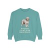 Polish Lowland Sheepdog Sweatshirt, Seafoam, front view