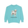 Pomapoo Sweatshirt, Chalky Mint, front view