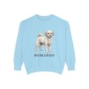 Pomapoo Sweatshirt, Chambray, front view
