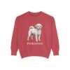 Pomapoo Sweatshirt, Crimson, front view