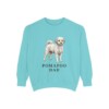 Pomapoo Dad Sweatshirt, Chalky Mint, front view