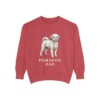 Pomapoo Dad Sweatshirt, Crimson, front view