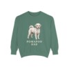 Pomapoo Dad Sweatshirt, Light Green, front view