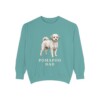 Pomapoo Dad Sweatshirt, Seafoam, front view